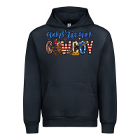 Navy American cowboy Urban Hoodie - Zillion Design Studio
