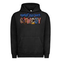 Pigment Black American cowboy Urban Hoodie - Zillion Design Studio