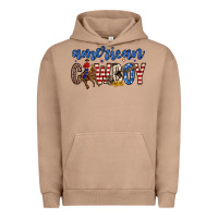 Pigment Burro American cowboy Urban Hoodie - Zillion Design Studio