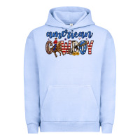Pigment Grape Ice American cowboy Urban Hoodie - Zillion Design Studio