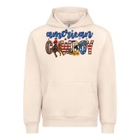 Sandshell American cowboy Urban Hoodie - Zillion Design Studio