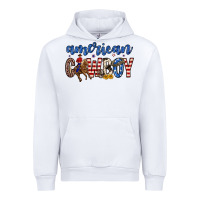 White American cowboy Urban Hoodie - Zillion Design Studio
