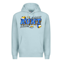 Blue Mist aunt volleyball Premium Hoodie - Zillion Design Studio
