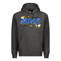 Charcoal Heather aunt volleyball Premium Hoodie - Zillion Design Studio