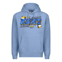 Colony Blue aunt volleyball Premium Hoodie - Zillion Design Studio