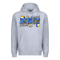 Heather Grey aunt volleyball Premium Hoodie - Zillion Design Studio