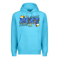 Ocean Blue aunt volleyball Premium Hoodie - Zillion Design Studio