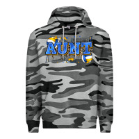 Slate Camo aunt volleyball Premium Hoodie - Zillion Design Studio