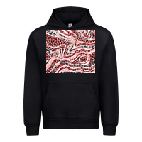 Black pinky leopard and cowhide valentine's day Urban Hoodie - RanaPortraitStore