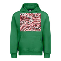 Emerald pinky leopard and cowhide valentine's day Urban Hoodie - RanaPortraitStore