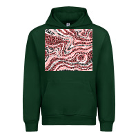 Forest Green pinky leopard and cowhide valentine's day Urban Hoodie - RanaPortraitStore