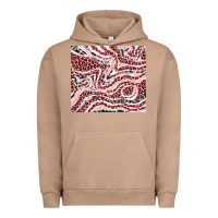Pigment Burro pinky leopard and cowhide valentine's day Urban Hoodie - RanaPortraitStore