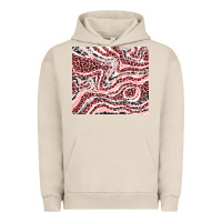 Pigment French Oak pinky leopard and cowhide valentine's day Urban Hoodie - RanaPortraitStore
