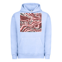 Pigment Grape Ice pinky leopard and cowhide valentine's day Urban Hoodie - RanaPortraitStore