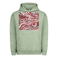 Pigment Oil Green pinky leopard and cowhide valentine's day Urban Hoodie - RanaPortraitStore