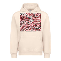 Sandshell pinky leopard and cowhide valentine's day Urban Hoodie - RanaPortraitStore