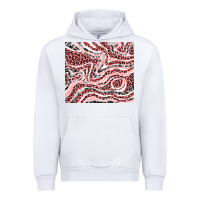 White pinky leopard and cowhide valentine's day Urban Hoodie - RanaPortraitStore