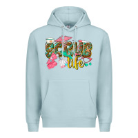Blue Mist scrub life Premium Hoodie - texasbilliewilder