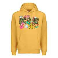Mustard scrub life Premium Hoodie - texasbilliewilder