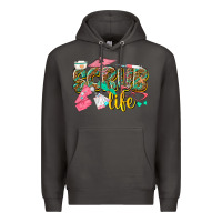 Smoke scrub life Premium Hoodie - texasbilliewilder