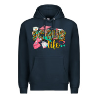 Navy scrub life Premium Hoodie - texasbilliewilder