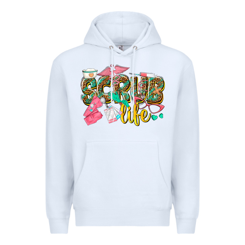 Scrub Life Premium Hoodie by texasbilliewilder | Teevron