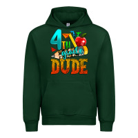 Forest Green 4th grade dude Urban Hoodie - texasbilliewilder