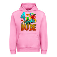 Fuchsia Pink 4th grade dude Urban Hoodie - texasbilliewilder