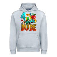 Heather Grey 4th grade dude Urban Hoodie - texasbilliewilder