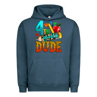 Pigment Midnight Navy 4th grade dude Urban Hoodie - texasbilliewilder