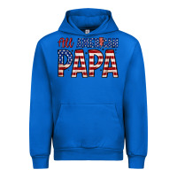 Cobalt all American papa Urban Hoodie - Zillion Design Studio