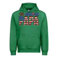 Emerald all American papa Urban Hoodie - Zillion Design Studio