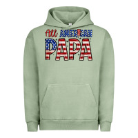 Pigment Oil Green all American papa Urban Hoodie - Zillion Design Studio