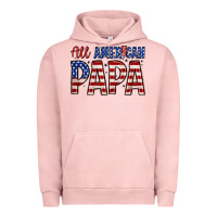 Pigment Salmon all American papa Urban Hoodie - Zillion Design Studio