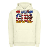 Pigment Pistachio all american girl Urban Hoodie - Zillion Design Studio