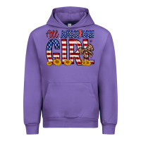 Tulip all american girl Urban Hoodie - Zillion Design Studio