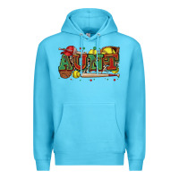 Ocean Blue aunt softball Premium Hoodie - Zillion Design Studio