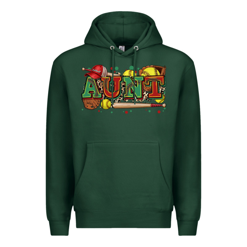 Aunt Softball Premium Hoodie by Zillion Design Studio | Teevron