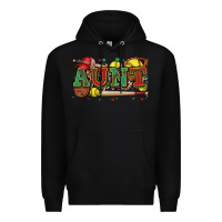 Black aunt softball Premium Hoodie - Zillion Design Studio