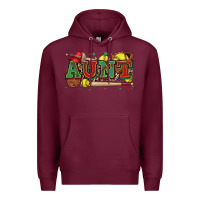 Burgundy aunt softball Premium Hoodie - Zillion Design Studio