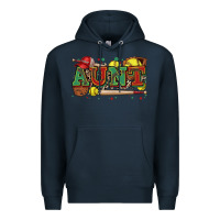 Navy aunt softball Premium Hoodie - Zillion Design Studio