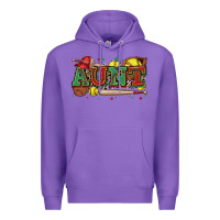 Purple aunt softball Premium Hoodie - Zillion Design Studio