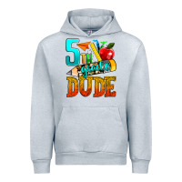 Heather Grey 5th grade dude Urban Hoodie - texasbilliewilder