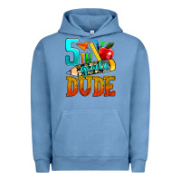 Pigment Pebble Blue 5th grade dude Urban Hoodie - texasbilliewilder