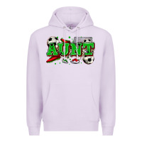 Lilac aunt soccer Premium Hoodie - Zillion Design Studio