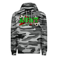 Slate Camo aunt soccer Premium Hoodie - Zillion Design Studio