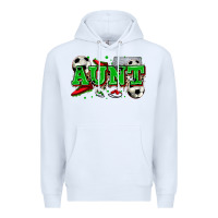 White aunt soccer Premium Hoodie - Zillion Design Studio