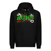 Black aunt soccer Premium Hoodie - Zillion Design Studio