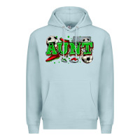 Blue Mist aunt soccer Premium Hoodie - Zillion Design Studio