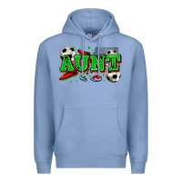Colony Blue aunt soccer Premium Hoodie - Zillion Design Studio